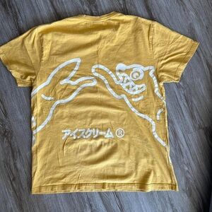 Icecream Yellow Short Sleeve Tee